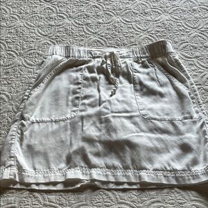 C&C California White Cotton Skirt